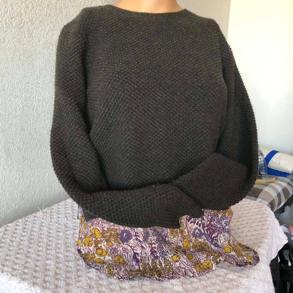J. Crew Merino Shirttail Sweater Liberty Floral XS